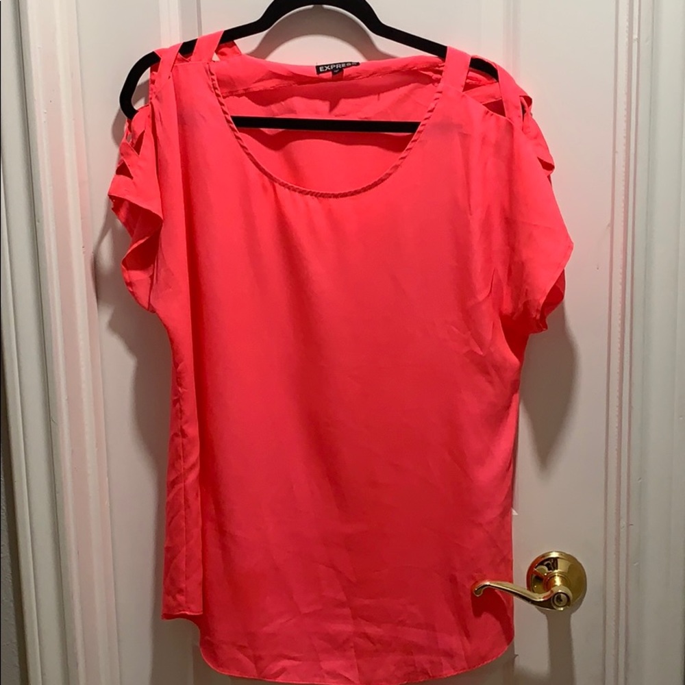 Pink blouse